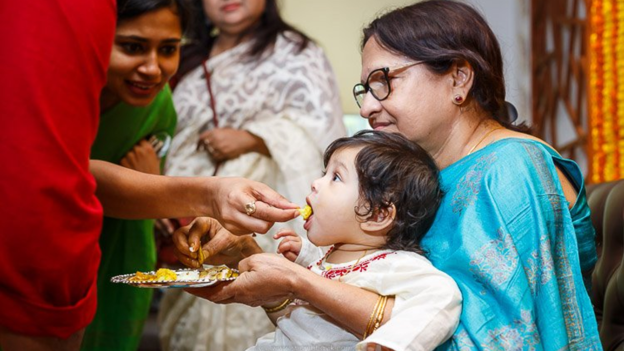 Celebrate Your Baby’s Big Day with a Talented Rice Ceremony Photographer in Kolkata