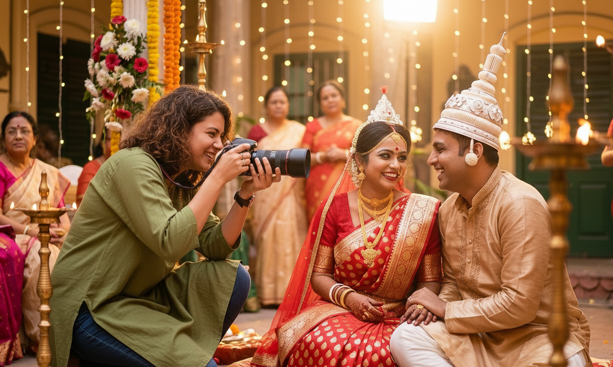 Wedding Photographer Near Me-Why Choosing a Local Kolkata Expert Matters