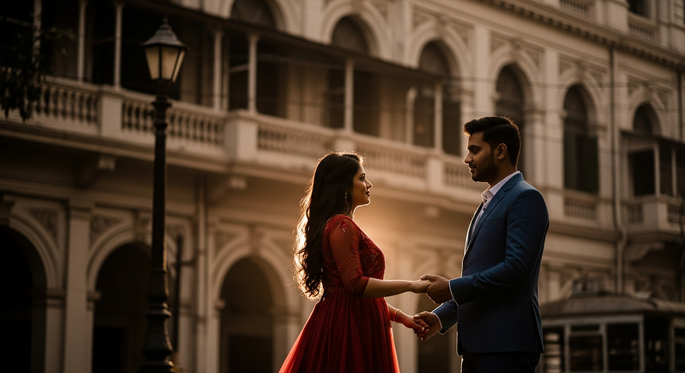 Top pre wedding photographer in Kolkata capturing love stories